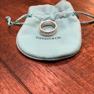 Tiffany & Co 1837 sterling silver ring